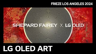 LG OLED ART  FRIEZE LOS ANGELES 2024 “Sneak Peek”│LG [upl. by Nahgeem]