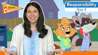 👩‍🏫 Learn with ABCmouse and Ms Lauren Responsibilities  Day 3  PreK Live Singing amp Fun [upl. by Ahteres]