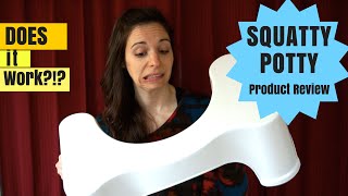 SQUATTY POTTY PRODUCT REVIEW [upl. by Llemhar]