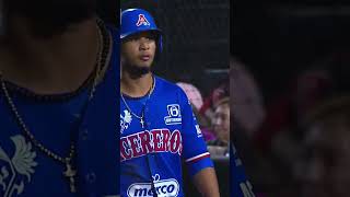 safe en primera base acereros vs torosdetijuana reels mlb baseball beisbol profesional [upl. by Wunder]