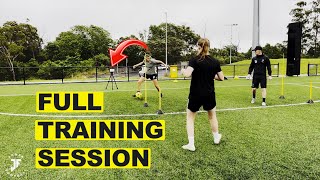 Full Joner Football Training Session  Loads of Soccer Ideas For Coaching [upl. by Bertilla]