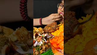 Kofta amp mix veg mukbang foodie darling foodiedarling bigbites eatingshow indianfood [upl. by Olodort432]