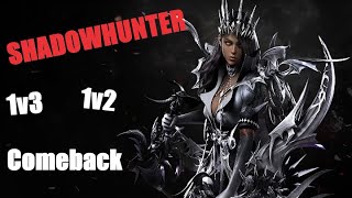 Lost Ark  SHADOWHUNTER PVP 1V3 1V2 COMEBACK [upl. by Arrekahs267]