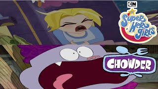 DC Super Hero Girls amp Chowder Kara and Chowder Screaming Seanscreations1 [upl. by Lowry888]