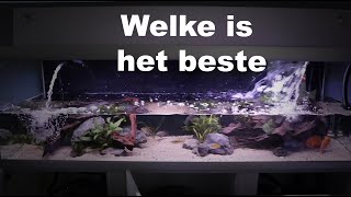 Battle of the aquarium pompen jbl 1902 vs fluval fx6 Welke filter is het beste [upl. by Enoid]