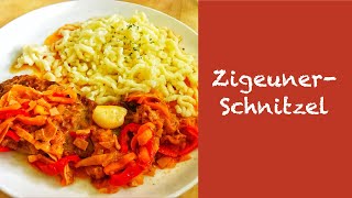 ZigeunerSchnitzel  PaprikaSchnitzel  Naturschnitzel mit feuriger PaprikaSauce  FIL FUX 22 [upl. by Matrona]