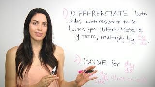 How to Do Implicit Differentiation NancyPi [upl. by Anissej]