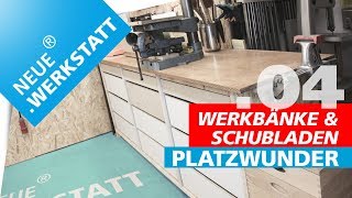 44 Werkbank amp Schubladen  Auszüge einbauen  Zukünftige Planungen [upl. by Laird771]