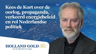 Kees de Kort over de oorlog propaganda verkeerd energiebeleid en rol Nederlandse politiek [upl. by Nnazil]