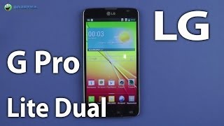 Демонстрация LG G Pro Lite Dual D686 Black [upl. by Aihcsrop]