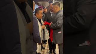 Hon’ble chief minister of Sikkim 🙏🏻youtubeshorts politics police wedding [upl. by Ihteerp]