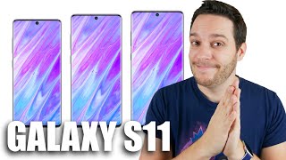 Samsung Galaxy S11 Plus S11 et S11e  On sait presque TOUT [upl. by Airtap]