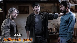 120 سجين هربوا من أخطر سجن في العالم😱 حفروا نفق بإستعمال أسلحة مزيفة🤫ملخص فيلم Jailbreak pact [upl. by Assirim158]