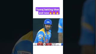 Yuvraj batting then and now l Yuvraj singh batting [upl. by Zollie]