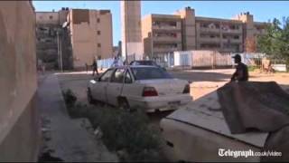 Libya Fighting in Tripoli breaks out between proGaddafi forces and NTC fighters [upl. by Bollinger]