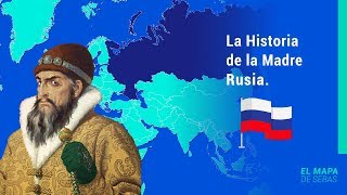 La HISTORIA de RUSIA️🇷🇺 ️en 12 MINUTOS️  El Mapa de Sebas [upl. by Bywoods797]