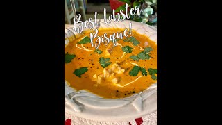 Best Lobster Bisque YOU will love this [upl. by Fronniah]