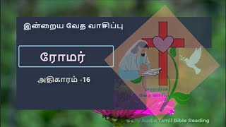 Romans 16  ரோமர் 16 Tamil Bible  Pauls Final Greetings and Unity in Romans 16 [upl. by Baal]