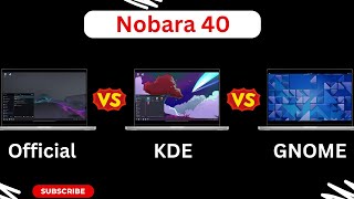 Nobara 40 Official vs KDE vs GNOME  RAM Consumption [upl. by Okajima]