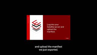 Creating and Importing a Manifest in Red Hat Satellite  Satellite Short 01 [upl. by Hopkins]