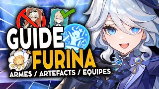 LA MEILLEURE ARCHON  Guide FURINA Artéfacts Teams amp Armes   Genshin Impact [upl. by Gnaht]