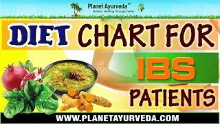 Diet Chart for IBS Patients  Manage Irritable Bowel Syndrome at Home [upl. by Nnylorac]