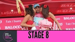 Giro dItalia 2013 Tappa  Stage 8 Official Highlights [upl. by Poppo370]