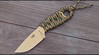 IZULA knife Survival paracord wrap [upl. by Yraunaj]