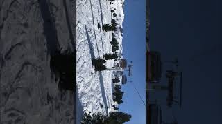 BEAUTIFUL CABLE CAR IN SNOW AREA TOURIST ENJOYING HOLIDAYS AT NICE COLD PLACEshorts [upl. by Bron87]