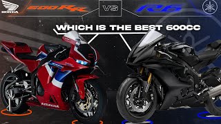 Yamaha R6 vs Honda CBR600RR  SPORTBİKE COMPARİSON [upl. by Sorkin920]