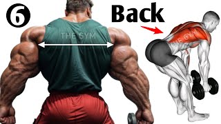 Bigger Back Workout  6 Effective Exercises [upl. by Wallach]