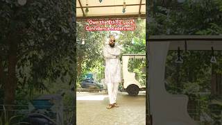 How to Rock a Stylish Ethnic Look for Men  Bold Kurta Outfit 🌟MensStyle FashionTips EthnicWear [upl. by Ltney]