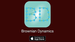 Brownian Dynamics Polymer Simulations on the iPad [upl. by Elleuqram159]