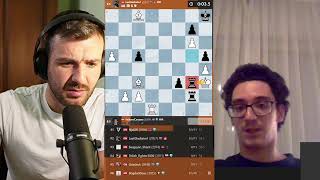 GM Caruana Plays Late Titled Tuesday [upl. by Borchert]