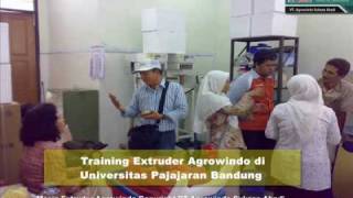 Cara Membuat Snack Dengan Mesin Ekstruder Extruder [upl. by Annerol]