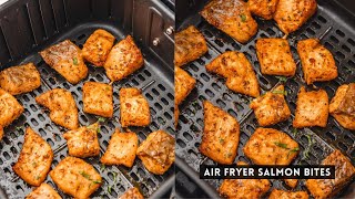 Air Fryer Salmon Bites [upl. by Leciram]