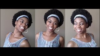 4C Natural Hair  1 Year Natural   Regimen Struggles Protective StylesGoals [upl. by Clementius833]