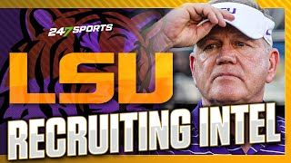 LSU is putting together a STRONG recruiting class in 2024 🏈  Brian Kelly LSU football Junior Day [upl. by Anawat]