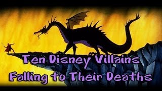 My Top 10 Favorite Disney Villain Deaths [upl. by Vish]