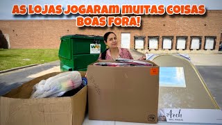 As lojas dos Estados Unidos jogaram muitas coisas boas fora🇺🇸 [upl. by Constantino372]