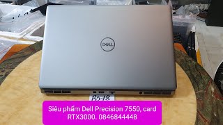 Đã bán Dell Precision 7550 i7 10H ram 32 ssd 1T card RTX30006G 156fhd laptop [upl. by Devland106]