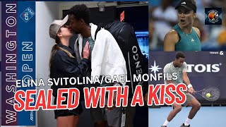 TENNIS Elina Svitolina will never forget Gael Monfils’ performance in Washington 2023 [upl. by Aineg]