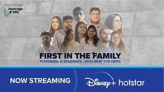 First In The Family  Now Streaming On Disney Hotstar [upl. by Leilani703]