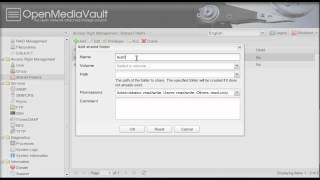 OpenMediaVault  Browse shared folder [upl. by Adlai]