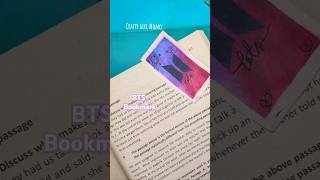 BTS bookmark making idea💜🫶🏻shorts [upl. by Marie286]