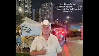 Jim Tilden Brown  111223 1st Set Complete Solo Blues  Psych Blues  Boogie  Harmonica [upl. by Atekahs]