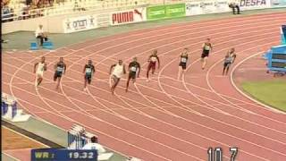 200m  Usain Bolt  1967  Athens 2008 [upl. by Persse]