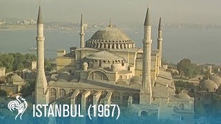 A Travel Guide to Istanbul in the Sixties The Mystery City of Mosques 1967  British Pathé [upl. by Bunns]