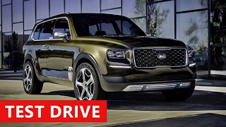 2018 Kia Telluride Concept Interior amp Exterior  Test Drive [upl. by Lesh]