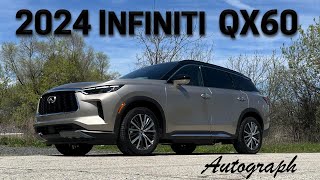 2024 Infiniti QX60  Interior Cargo Space 060 Test and more [upl. by Amilb]